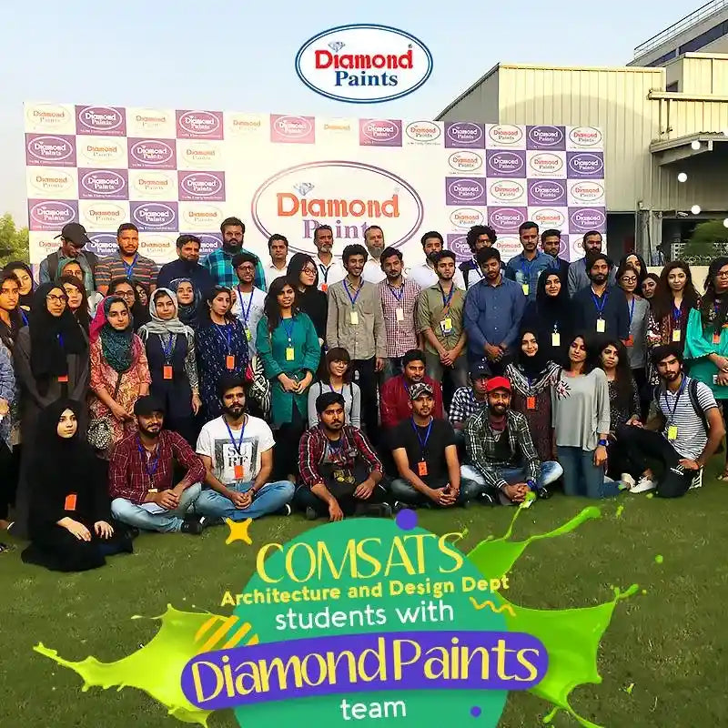 Diamond Paints & COMSATS Architecture And Design Department