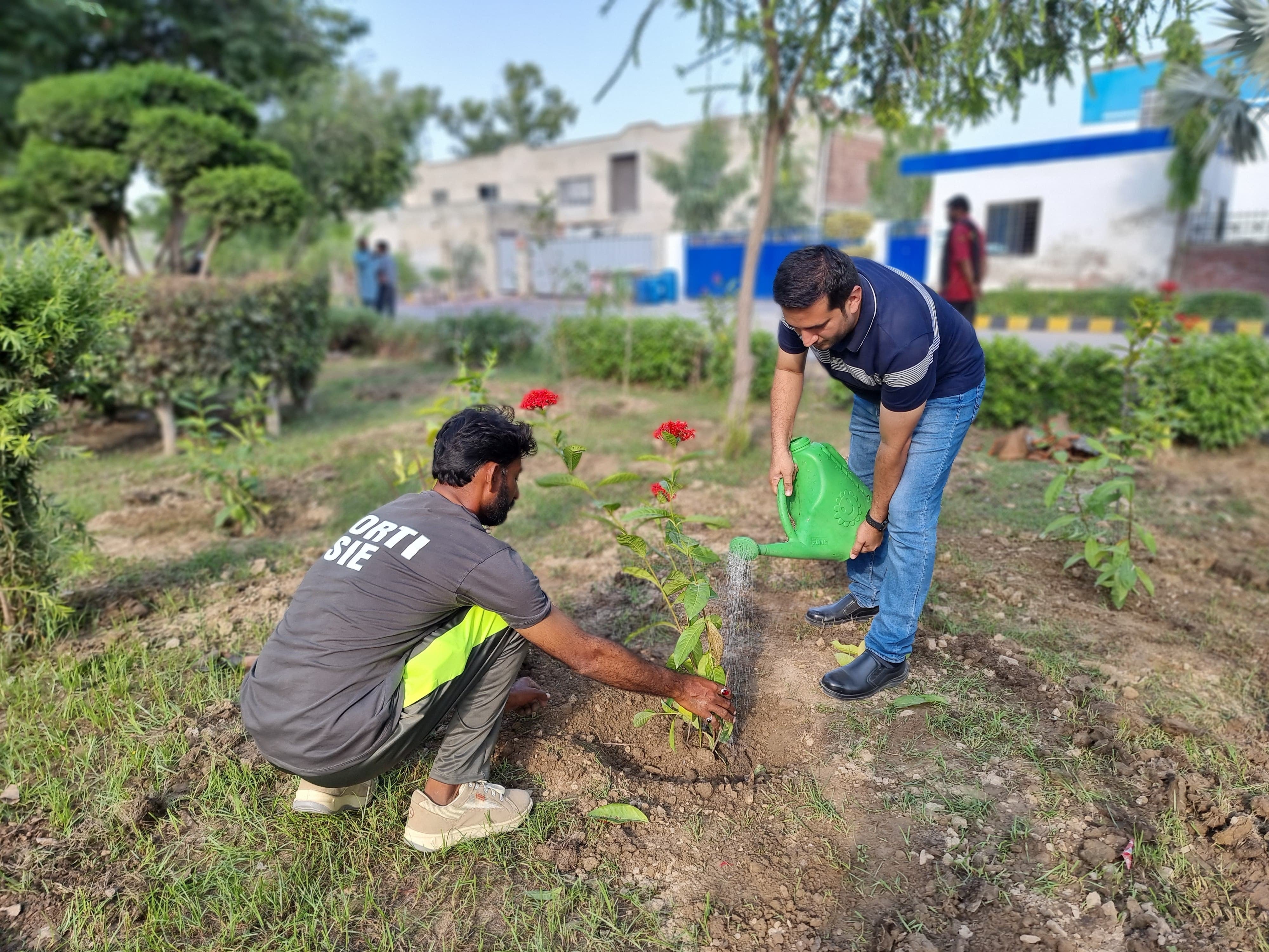 Diamond Paints Provides Over 100 Plants to Combat Smog in Sundar Industrial Estate, Lahore