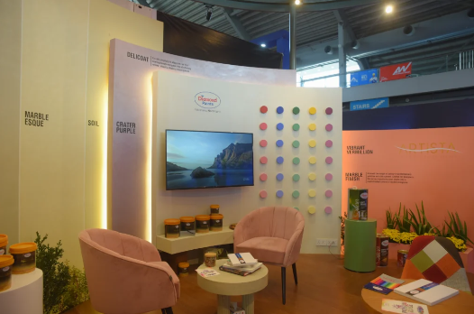 Diamond Paints Shines Bright at IAPEX 2023: A Showcase of Innovation, Sustainability, and Luxurious Finishes