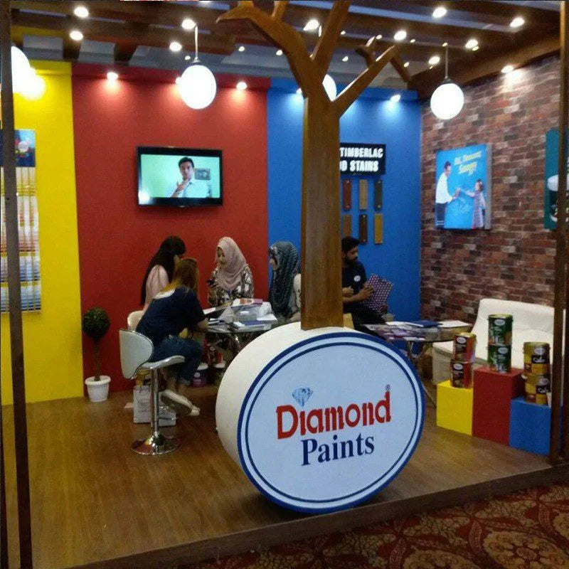 Diamond Paints Stall At IPEX Karachi