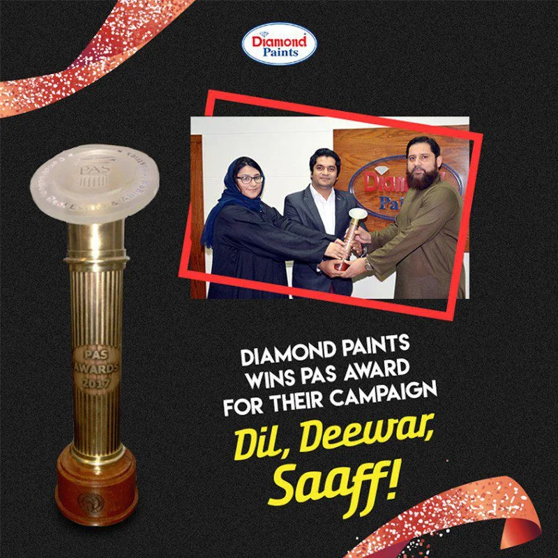 Diamond Paints Wins Pakistan Society Awards (PAS)